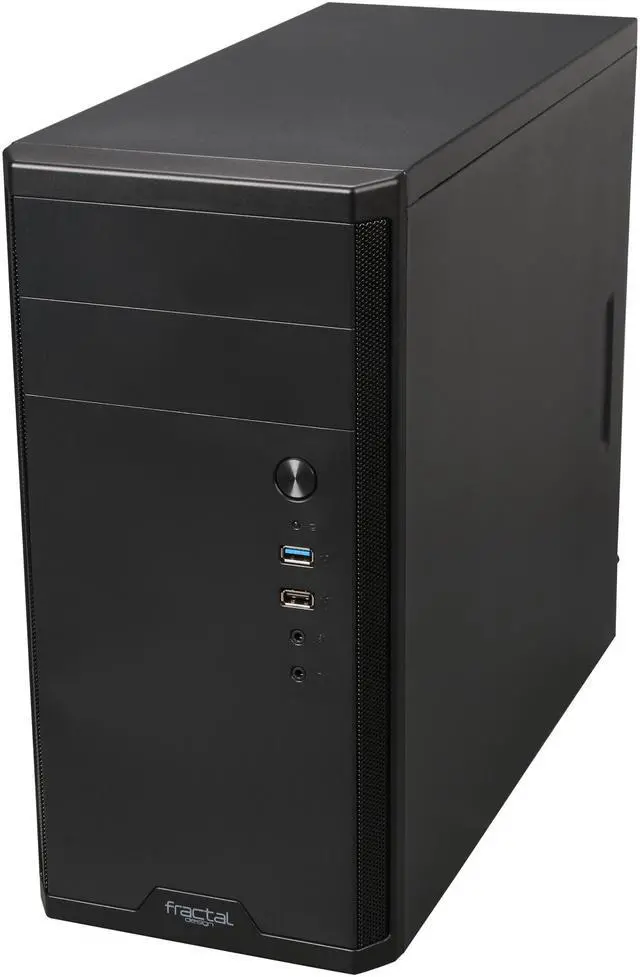 Alt view image 4 of 11 - Fractal Design Core 1100, Black, Micro ATX, Mini Tower, Computer Case