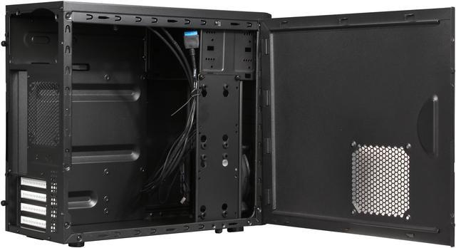 Alt view image 6 of 11 - Fractal Design Core 1100, Black, Micro ATX, Mini Tower, Computer Case