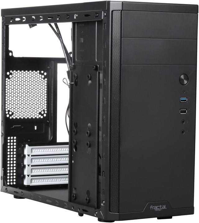 Alt view image 9 of 11 - Fractal Design Core 1100, Black, Micro ATX, Mini Tower, Computer Case