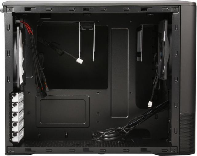 Alt view image 9 of 14 - Fractal Design Node 804 Black Window Aluminum/Steel Micro ATX Cube Computer Case