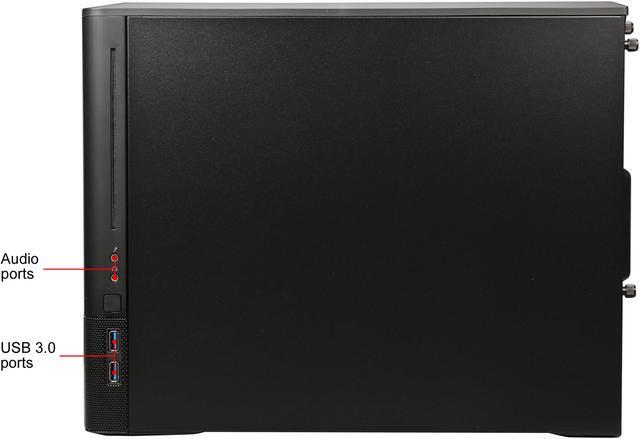 Alt view image 6 of 14 - Fractal Design Node 804 Black Window Aluminum/Steel Micro ATX Cube Computer Case