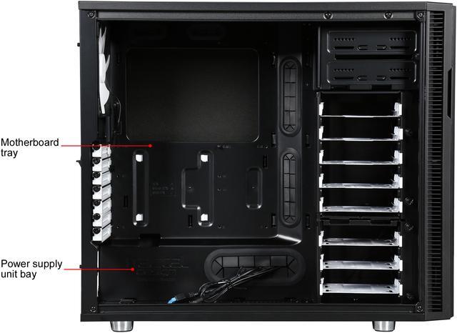 Alt view image 8 of 16 - Fractal Design Define R5 Black Silent ATX Midtower Computer Case