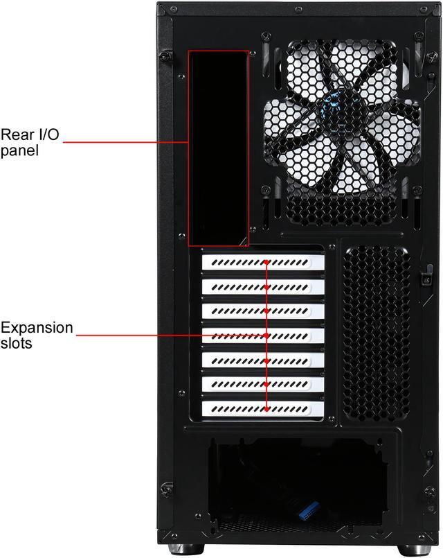 Alt view image 14 of 16 - Fractal Design Define R5 Black Silent ATX Midtower Computer Case