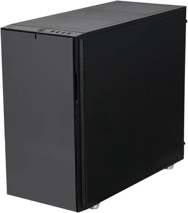 Alt view image 3 of 9 - Fractal Design Define R5 FD-CA-DEF-R5-TI Titanium ATX / Micro ATX Mid Tower Computer Case