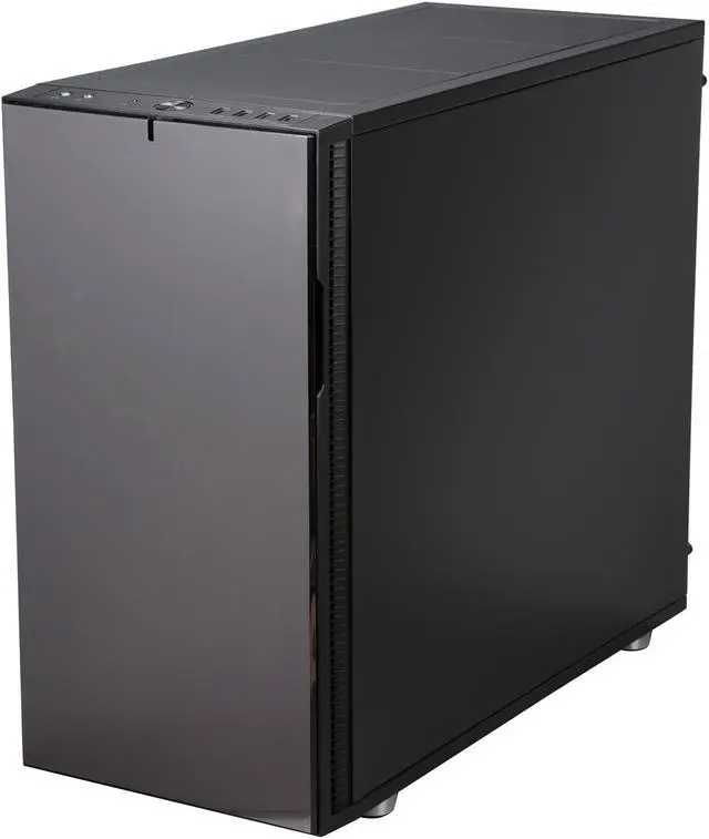 Alt view image 3 of 9 - Fractal Design Define R5 FD-CA-DEF-R5-TI-W Titanium ATX / Micro ATX Mid Tower Computer Case
