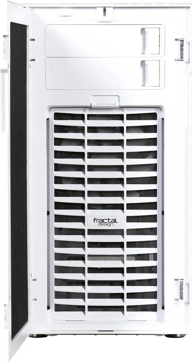 Alt view image 2 of 10 - Fractal Design Define R5 White Silent ATX Midtower Computer Case