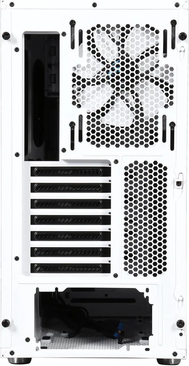 Alt view image 9 of 10 - Fractal Design Define R5 White Silent ATX Midtower Computer Case