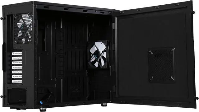 Alt view image 5 of 10 - Fractal Design Define S Black Silent ATX Midtower Computer Case