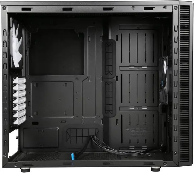 Alt view image 6 of 10 - Fractal Design Define S Black Window Silent ATX Midtower Computer Case
