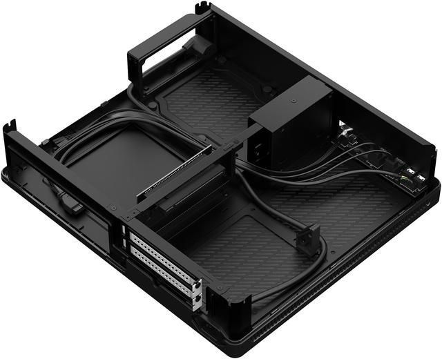Alt view image 8 of 13 - Fractal Design Node 202 Black Slim Profile Mini-ITX Computer Case