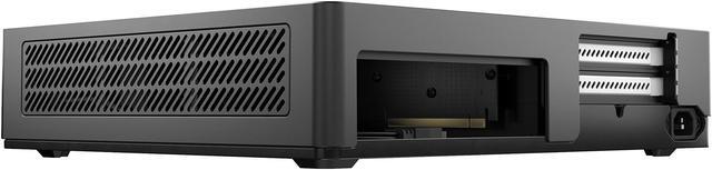 Alt view image 4 of 13 - Fractal Design Node 202 Black Slim Profile Mini-ITX Computer Case