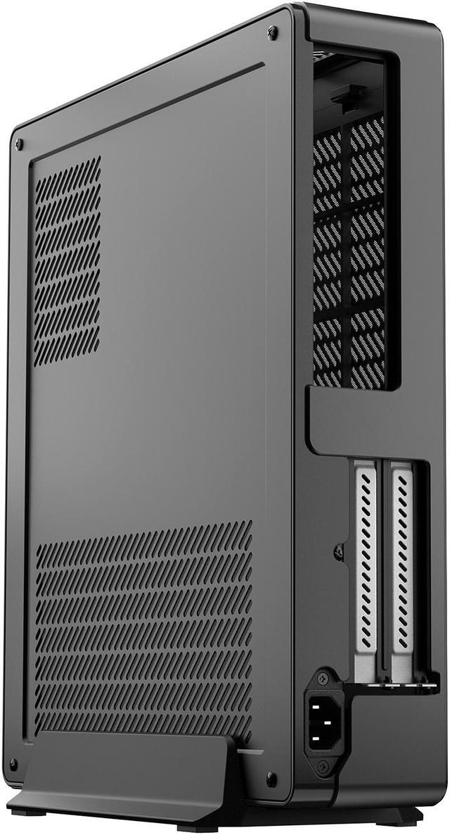 Alt view image 13 of 13 - Fractal Design Node 202 Black Slim Profile Mini-ITX Computer Case
