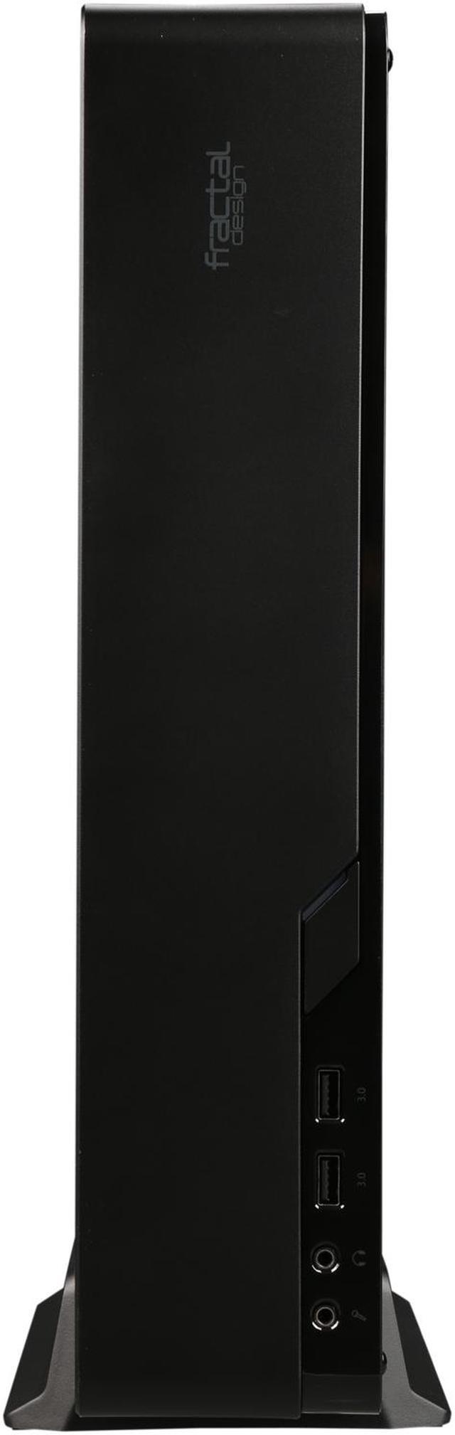 Alt view image 2 of 10 - Fractal Design Node 202 Black with Integra SFX 450w PSU Slim Profile Mini-ITX Computer Case