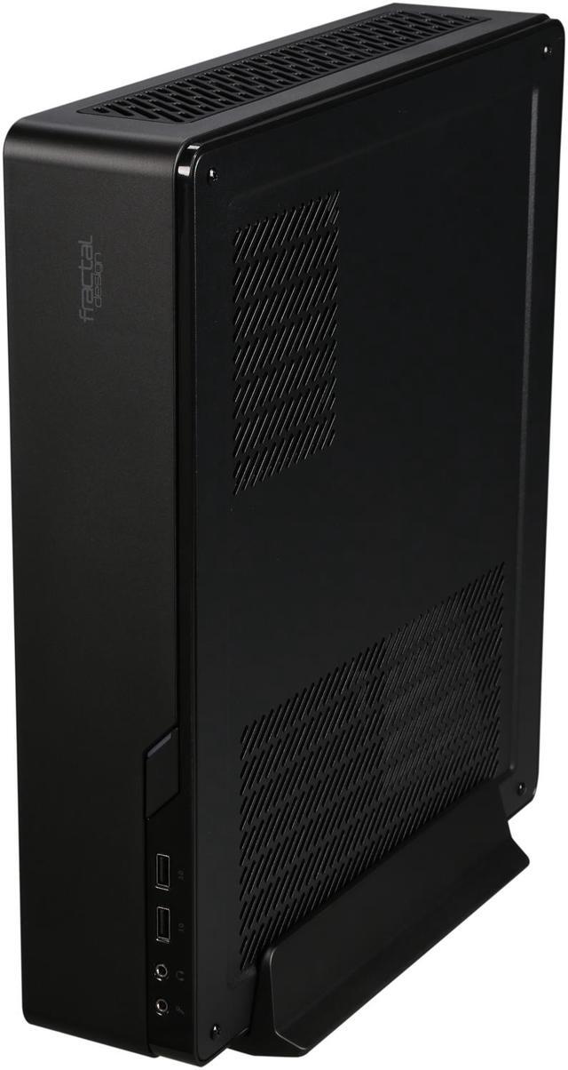 Alt view image 4 of 10 - Fractal Design Node 202 Black with Integra SFX 450w PSU Slim Profile Mini-ITX Computer Case