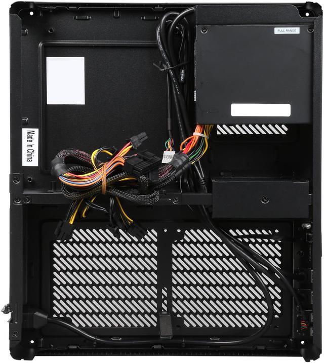 Alt view image 7 of 10 - Fractal Design Node 202 Black with Integra SFX 450w PSU Slim Profile Mini-ITX Computer Case