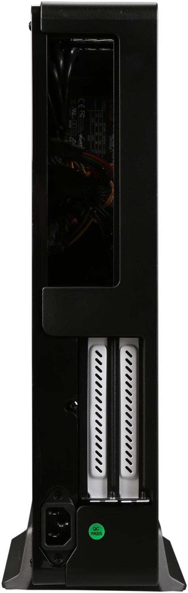 Alt view image 9 of 10 - Fractal Design Node 202 Black with Integra SFX 450w PSU Slim Profile Mini-ITX Computer Case