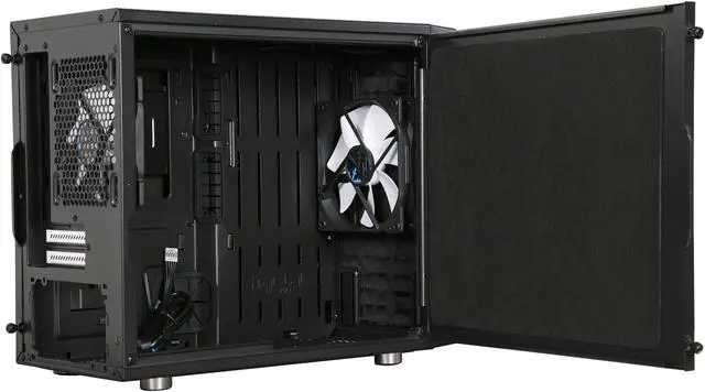 Alt view image 5 of 15 - Fractal Design Define Nano S Black Silent Mini ITX Mini Tower Computer Case