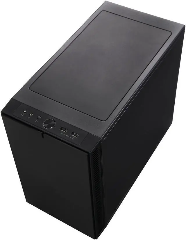 Alt view image 10 of 15 - Fractal Design Define Nano S Black Silent Mini ITX Mini Tower Computer Case