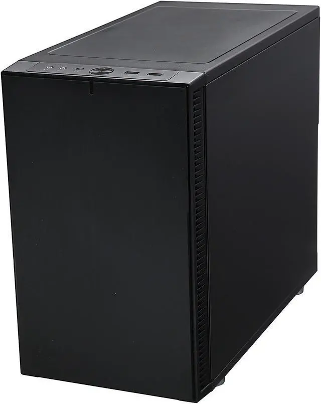Alt view image 3 of 13 - Fractal Design Define Nano S Black Window Silent Mini-ITX Mini Tower Computer Case