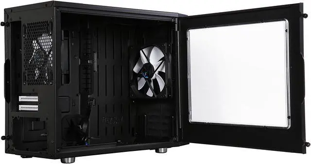 Alt view image 8 of 13 - Fractal Design Define Nano S Black Window Silent Mini-ITX Mini Tower Computer Case