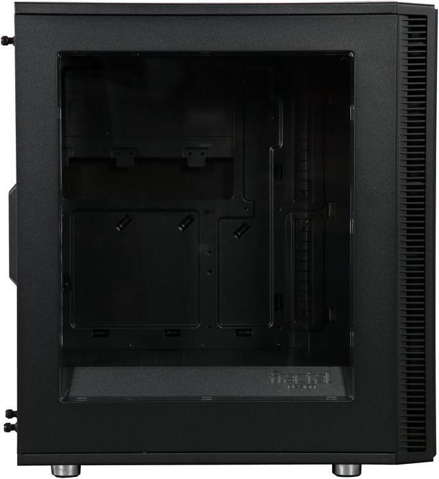 Alt view image 5 of 10 - Fractal Design Define C Black Window Silent Compact ATX Mid Tower Computer Case