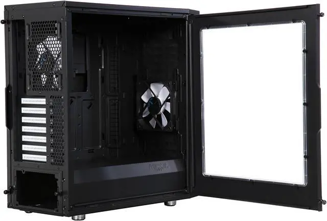 Alt view image 6 of 10 - Fractal Design Define C Black Window Silent Compact ATX Mid Tower Computer Case