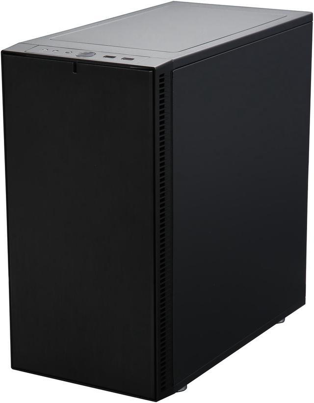 Alt view image 4 of 11 - Fractal Design Define Mini C Black Silent Compact Micro ATX Mini Tower Computer Case