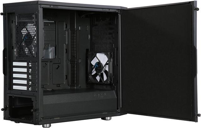 Alt view image 6 of 11 - Fractal Design Define Mini C Black Silent Compact Micro ATX Mini Tower Computer Case