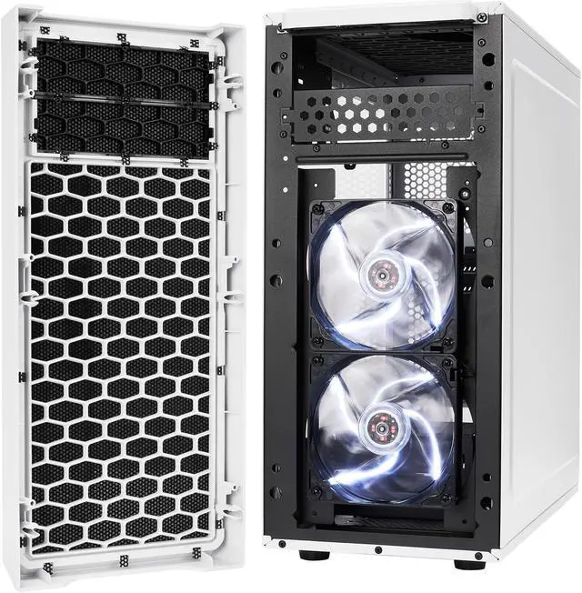 Alt view image 5 of 18 - Fractal Design Focus G White ATX Mid Tower Computer Case