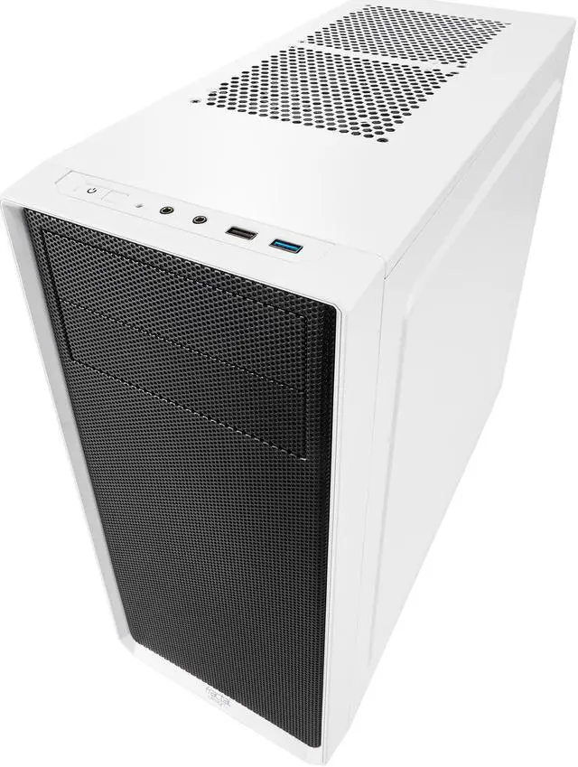 Alt view image 11 of 18 - Fractal Design Focus G White ATX Mid Tower Computer Case