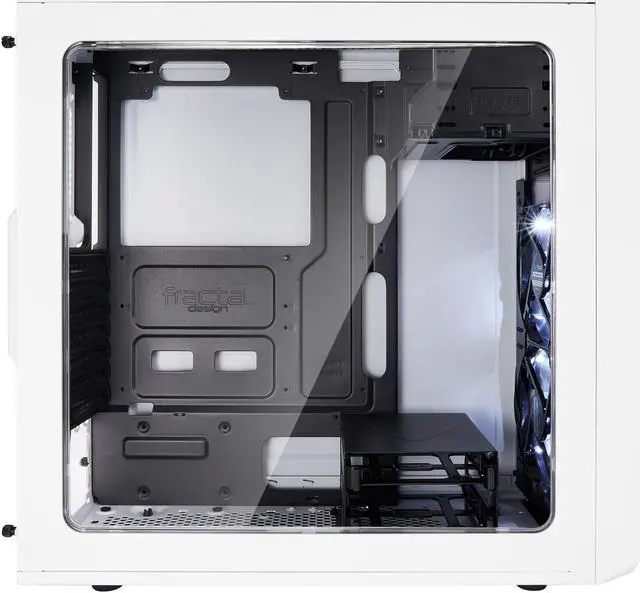 Alt view image 7 of 18 - Fractal Design Focus G White ATX Mid Tower Computer Case