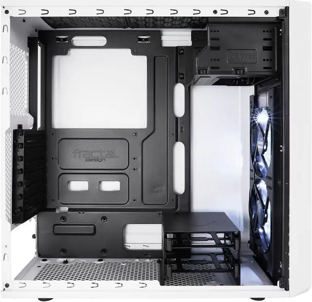Alt view image 8 of 18 - Fractal Design Focus G White ATX Mid Tower Computer Case