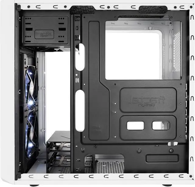 Alt view image 10 of 18 - Fractal Design Focus G White ATX Mid Tower Computer Case