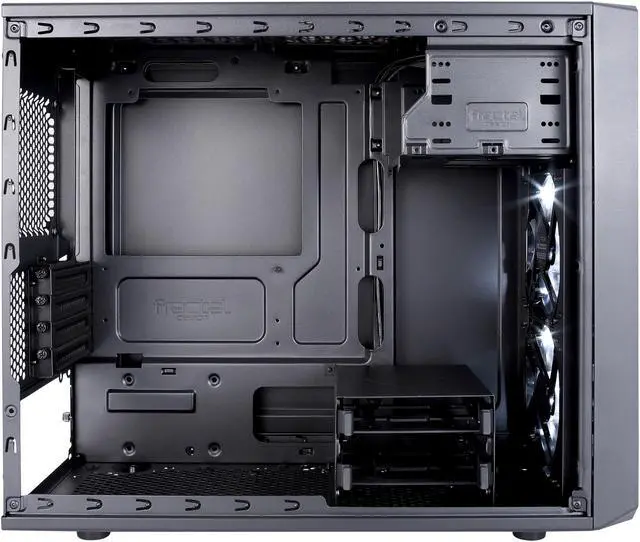 Alt view image 8 of 18 - Fractal Design Focus G Mini Black MicroATX Mid Tower Computer Case