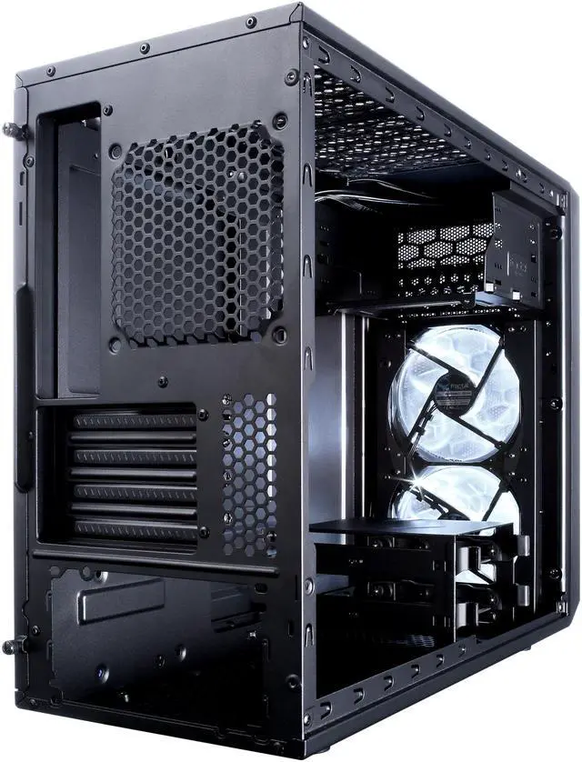 Alt view image 16 of 18 - Fractal Design Focus G Mini Black MicroATX Mid Tower Computer Case