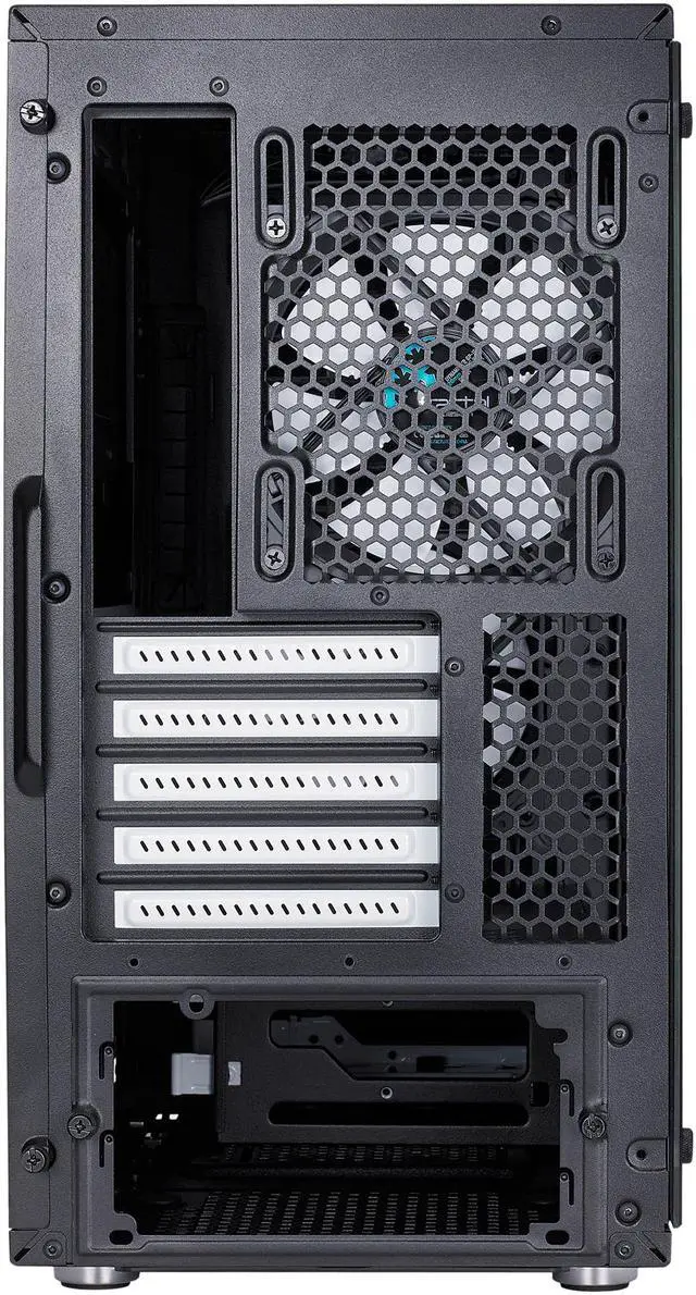 Alt view image 18 of 20 - Fractal Design Define Mini C TG Black Tempered Glass Window Silent Compact Micro ATX Mini Tower Computer Case