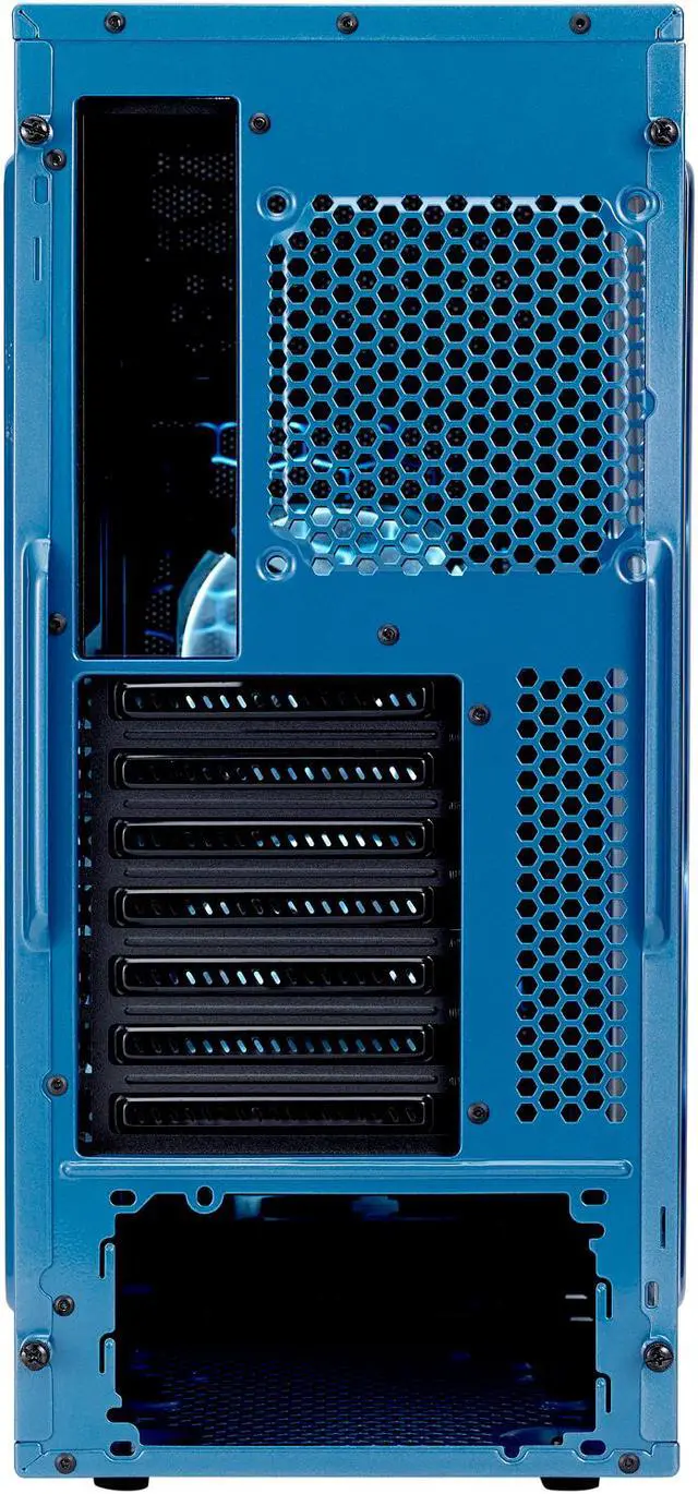 Alt view image 15 of 19 - Fractal Design Focus G Petrol Blue ATX Mid Tower Computer Case