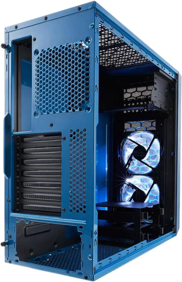 Alt view image 17 of 19 - Fractal Design Focus G Petrol Blue ATX Mid Tower Computer Case