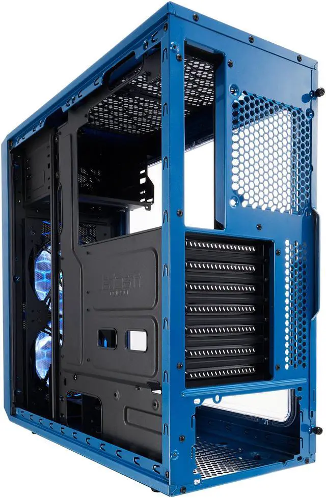 Alt view image 14 of 19 - Fractal Design Focus G Petrol Blue ATX Mid Tower Computer Case