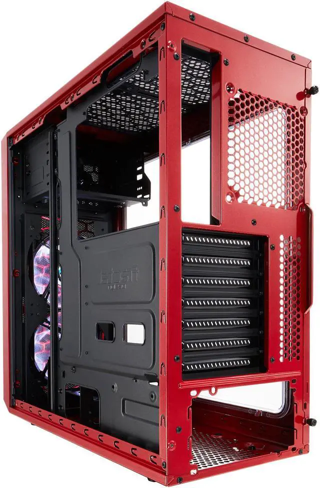 Alt view image 15 of 19 - Fractal Design Focus G Mystic Red ATX Mid Tower Computer Case