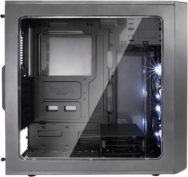 Alt view image 7 of 19 - Fractal Design Focus G Gunmetal Gray ATX Mid Tower Computer Case