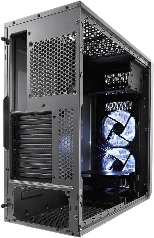 Alt view image 17 of 19 - Fractal Design Focus G Gunmetal Gray ATX Mid Tower Computer Case