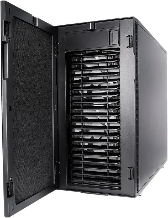 Alt view image 9 of 20 - Fractal Design Define R6 Black Brushed Aluminum/Steel ATX Silent Modular Tempered Glass Window Mid Tower Computer Case