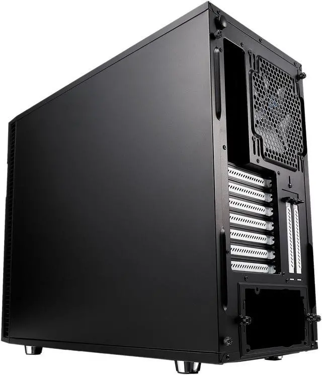 Alt view image 15 of 20 - Fractal Design Define R6 Black Brushed Aluminum/Steel ATX Silent Modular Tempered Glass Window Mid Tower Computer Case