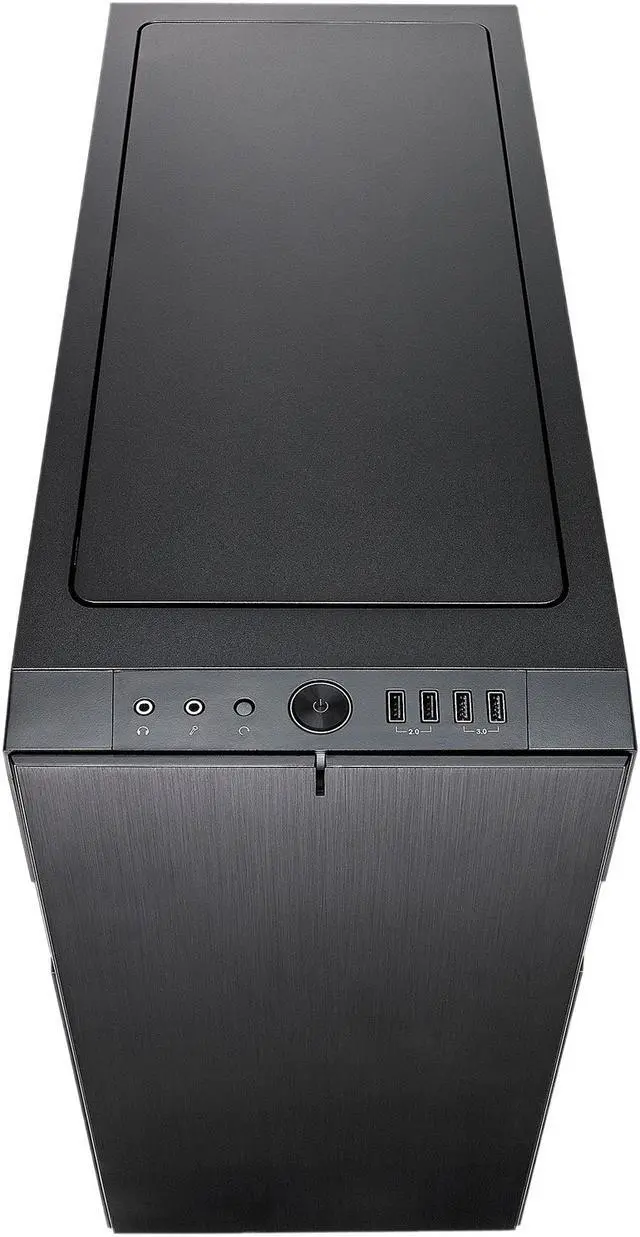 Alt view image 12 of 20 - Fractal Design Define R6 Black Brushed Aluminum/Steel ATX Silent Modular Tempered Glass Window Mid Tower Computer Case