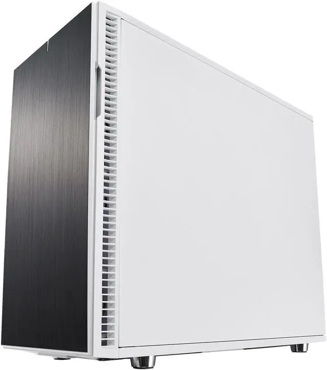 Alt view image 4 of 20 - Fractal Design Define R6 White Brushed Aluminum/Steel ATX Silent Modular Mid Tower Computer Case