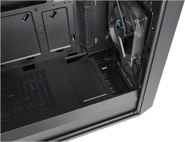 Alt view image 15 of 20 - Fractal Design Meshify C Black ATX High-Airflow Compact Mid Tower Computer Case