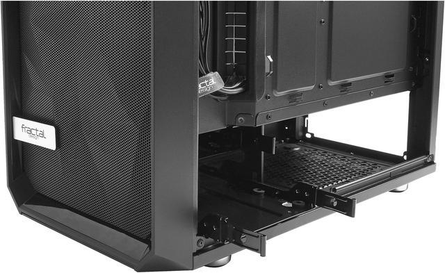 Alt view image 17 of 20 - Fractal Design Meshify C Black ATX High-Airflow Compact Mid Tower Computer Case
