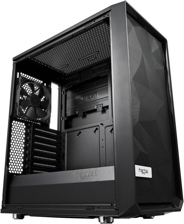 Alt view image 2 of 20 - Fractal Design Meshify C Black ATX High-Airflow Compact Mid Tower Computer Case