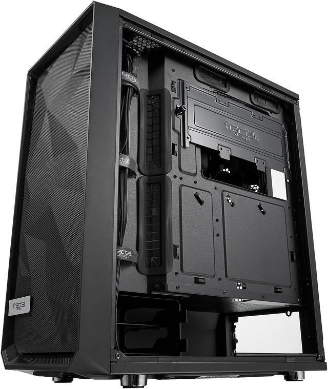 Alt view image 5 of 20 - Fractal Design Meshify C Black ATX High-Airflow Compact Mid Tower Computer Case